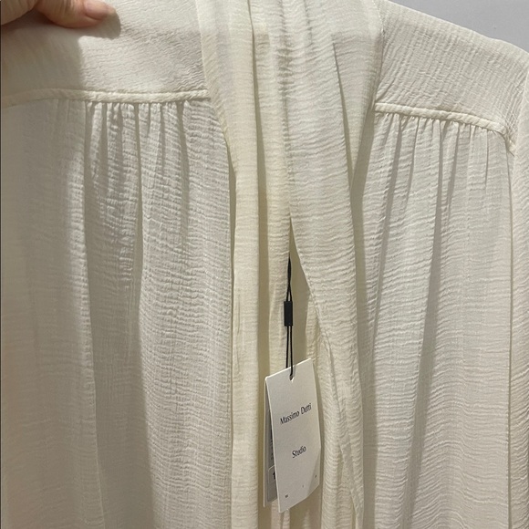 Massimo Dutti off White Blouse - Picture 5 of 5